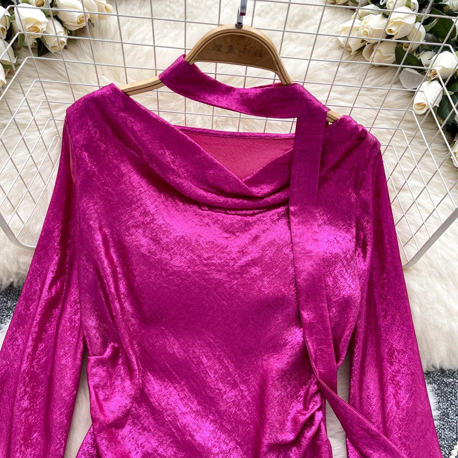 Винтажный элегантный трехмерный цветочный шикарный Приталенный топ с