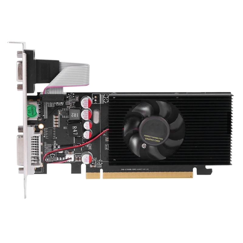 

GT210 1GB Graphics Cards 64Bit Video Card For GPU PC Games DVI-I HDMI-Compatible VGA Used Dual-Screen Graphics Card