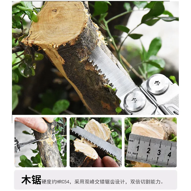 Многофункциональные складные плоскогубцы из нержавеющей стали SQT