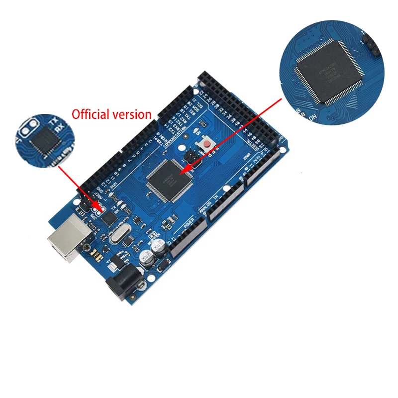 Чип Mega2560 ATMEGA16U2 / Pro Mini MEGA 2560 Mega + WiFi R3 ATmega2560 CH340G для Arduino UNO макетная плата WeMos ESP8266