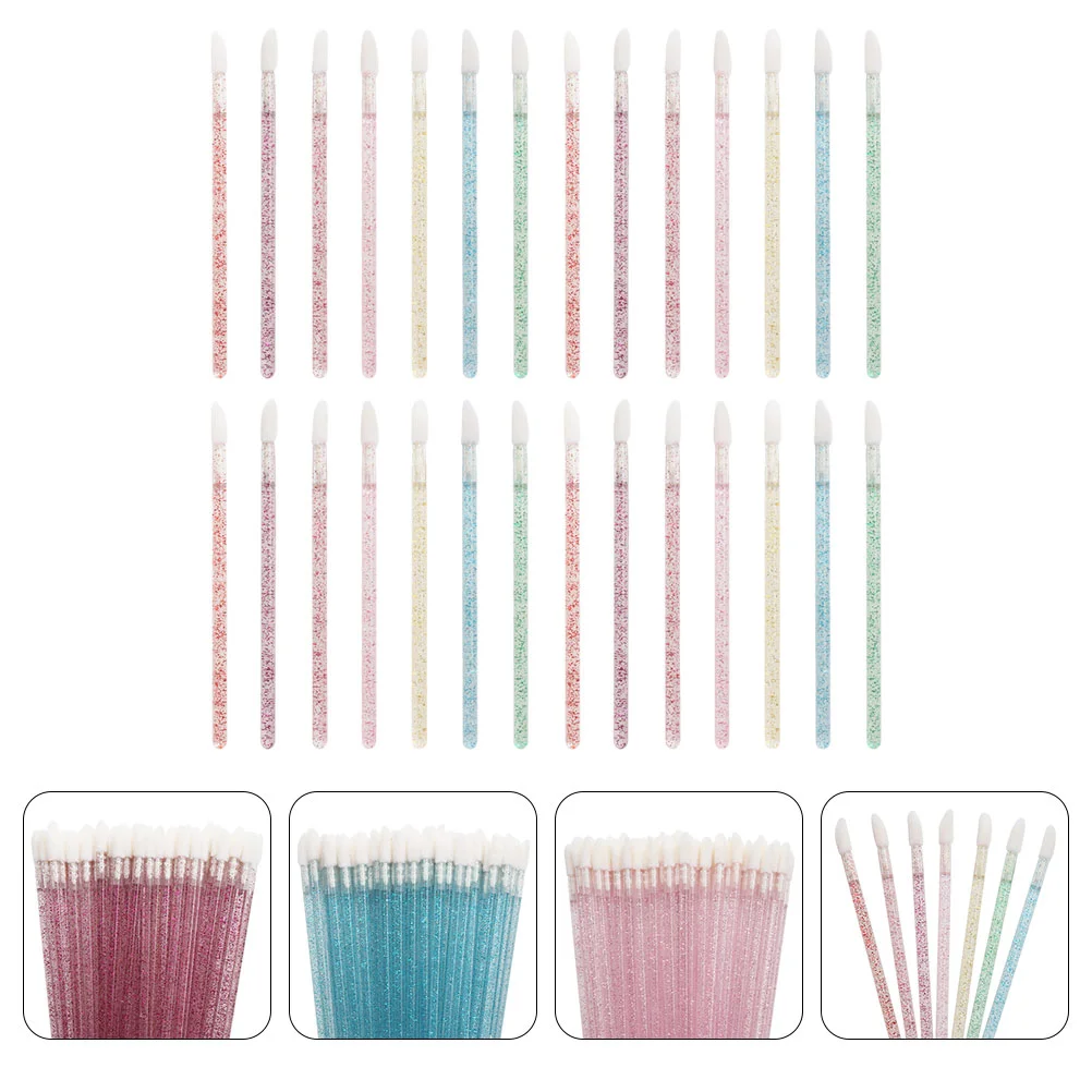 

300Pcs Lip Cosmetics Applicator Disposable Makeup Lip Brushes for