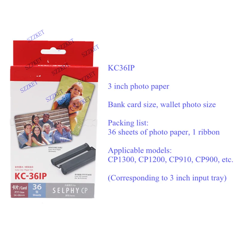 

Фотобумага RP108 KL108 для KL36IP KC36IP KC18IS KC18IL CP1300 CP1200 CP910 CP1500
