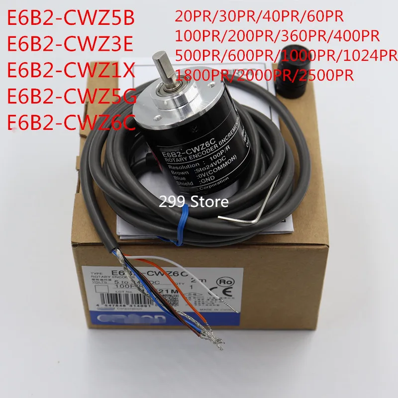 E6B2-CWZ5B 10/20/30/100/200/300/360/400/500/600/1000/1024/P/R Incremental rotary encoder,PNP output Rotary switch Color: 20PR 