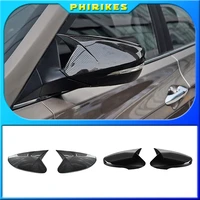 for hyundai elantra 2012 2018 mirror modified horn rearview mirror shell cover
