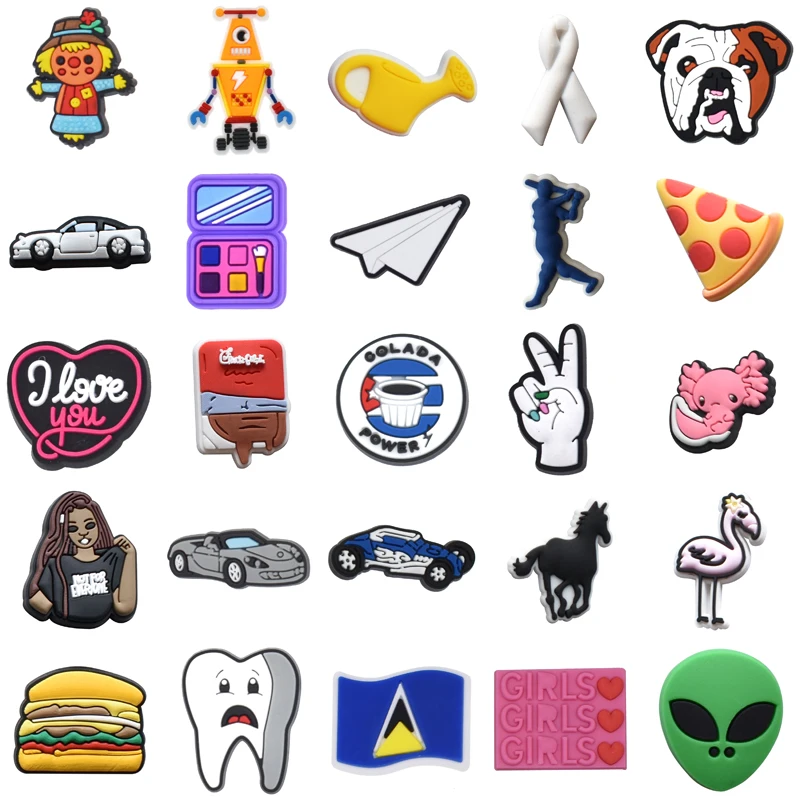 

Wholesale Bulk Para Pins Set Jeans Packs Boy Shoes Accessories Kids Girl Men Shoe Charms Decorations for Crocs Women Charm Gifts