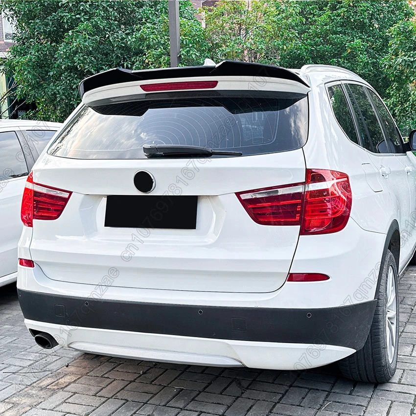 Автомобильный верхний спойлер крыло для BMW X3 F25 2011-2017 M стиль задний багажник блеск