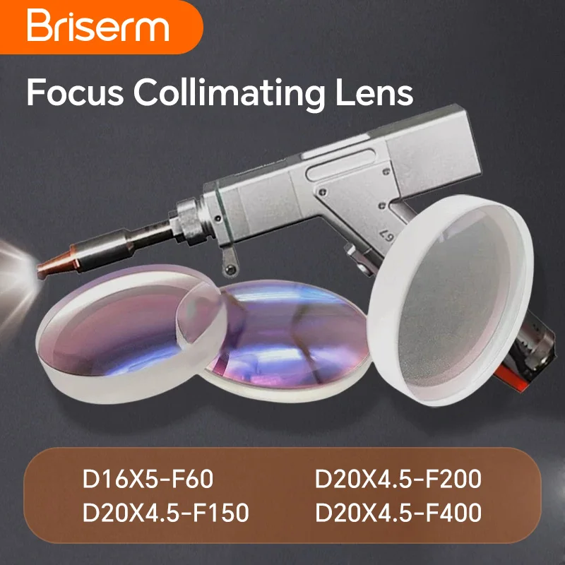 

Фокусные линзы для лазерной сварки Briserm D20 F150 F200 F400 F600 F800 20x3,5