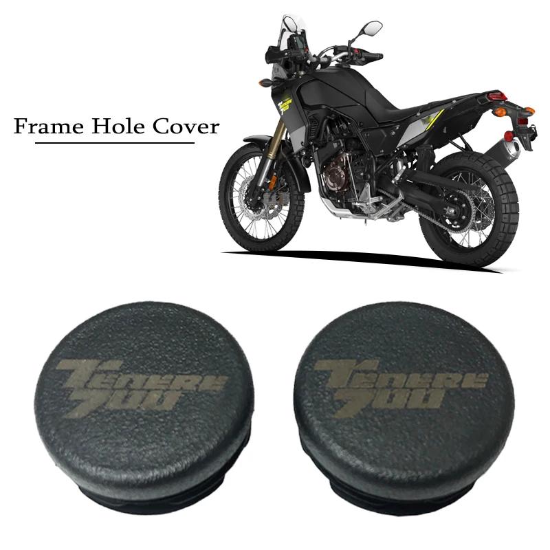 

For YAMAHA TENERE 700 XTZ700 Frame Hole Cover Caps Plug Decorative Tenere700 XTZ 700 2019 2020 2021 Motorcycle Frame Cap Set