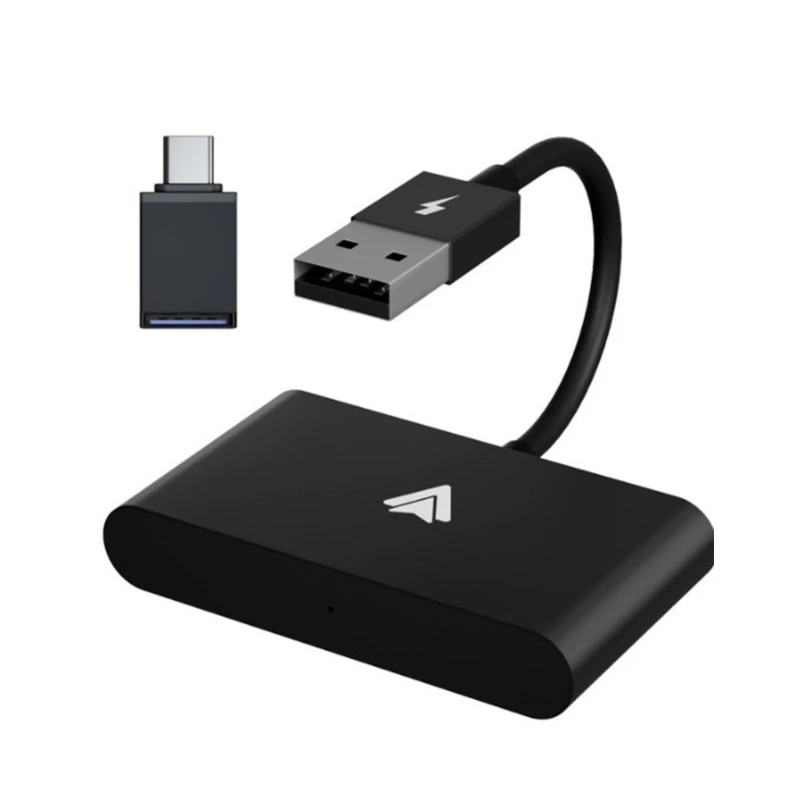 

Wireless CarPlay Android Auto Adapter Car-Play Dongle for OEM Car-Play Car