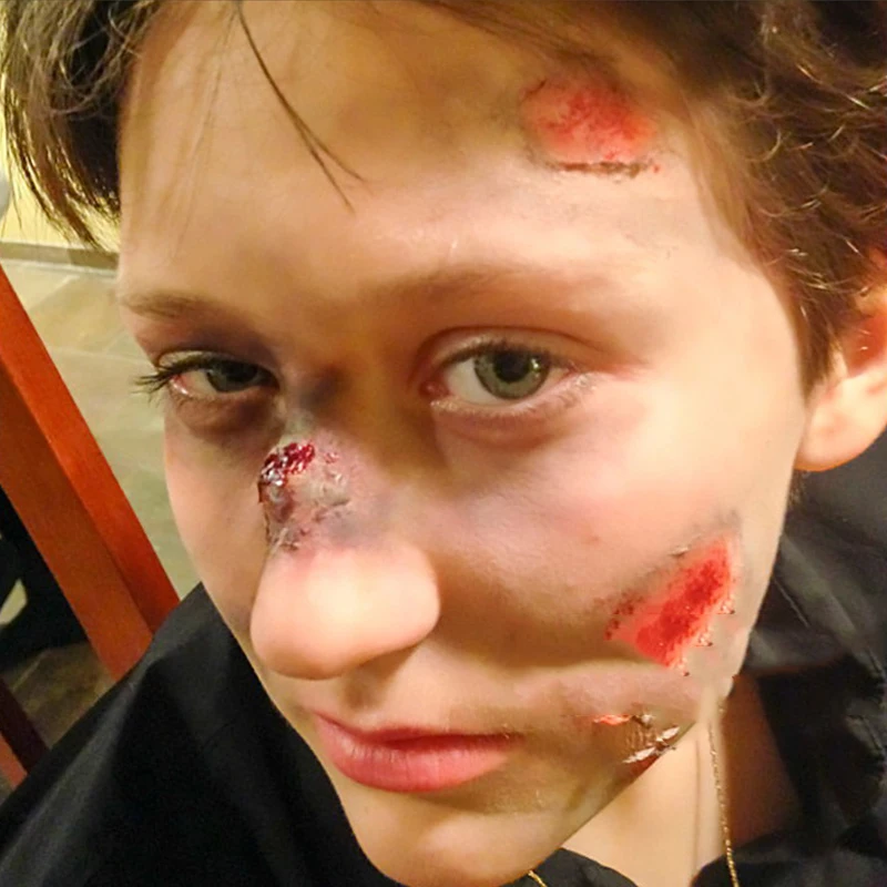 Набор для макияжа Женский губка со стильными эффектами Хэллоуина искусственная