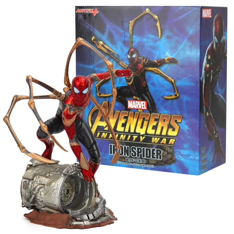 

Marvel Ultimate Spider-man 1/10 Scale Collectible Action Figure Model Toy Super Heroes Spider Man Christmas Gift Children Toys