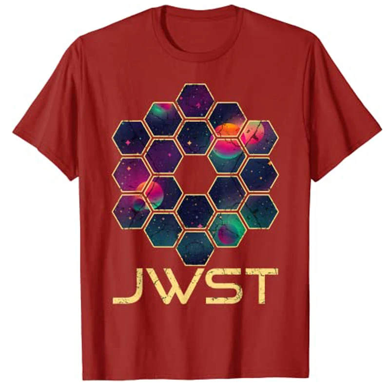 Космический телескоп Джеймс Webb JWST футболка для астрономических научных целей