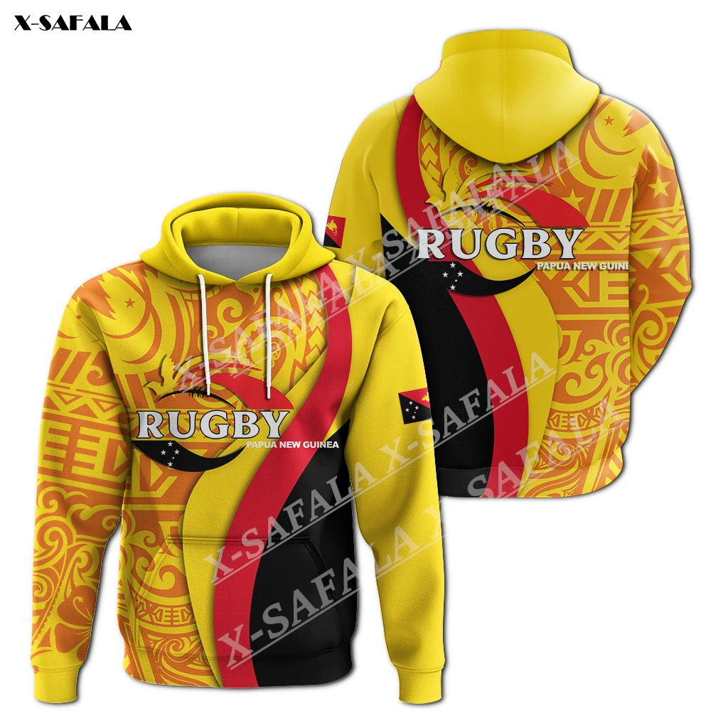 

Papua New Guinea Rugby Union Pride Sport Game 3D Print Zipper Hoodie Men Pullover Sweatshirt Hooded Jersey Tracksuit Outwear