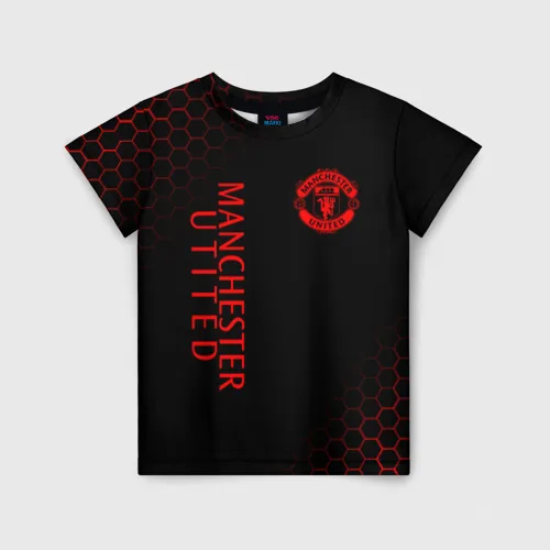 Детская футболка 3D МАНЧЕСТЕР ЮНАЙТЕД |