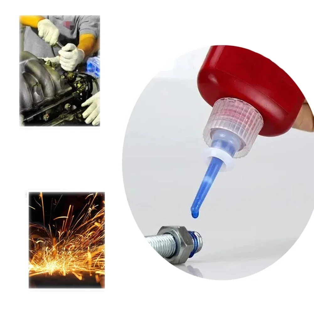 2x10 мл металлический уплотнитель для резьбы анаэробный клей клейкий винт