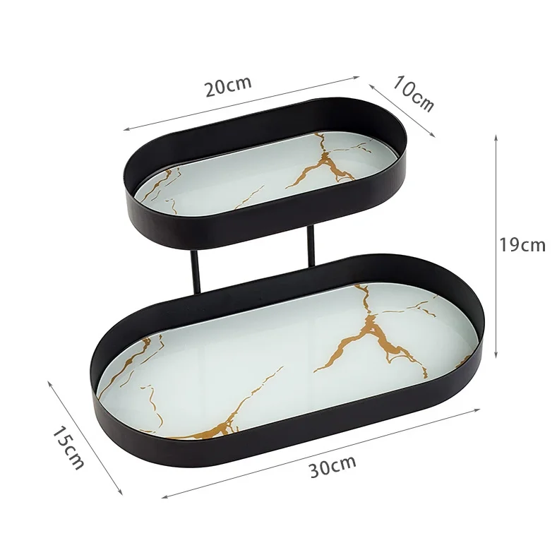 

Современный поднос для хранения ключей на крыльце, настольный поднос для спальни, ювелирные изделия, всякая всячина, косметическая полка, дропшиппинг