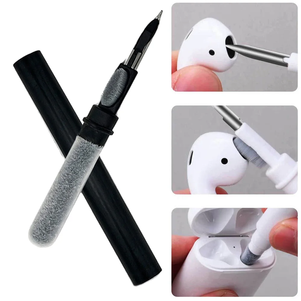 

Bluetooth Earphones Cleaning Tool for Airpods Pro 3 2 1 Durable Earbuds Case Cleaner Kit Clean Brush Pen for Xiaomi Airdots 3Pro