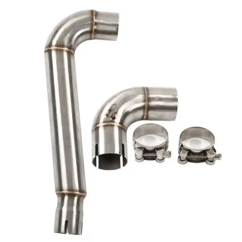 

Exhaust Middle Pipe Stainless Steel Exhaust Mid Link Pipe Replacement for Benelli 302 2016 2017 2018 2019 2020 2021 2022