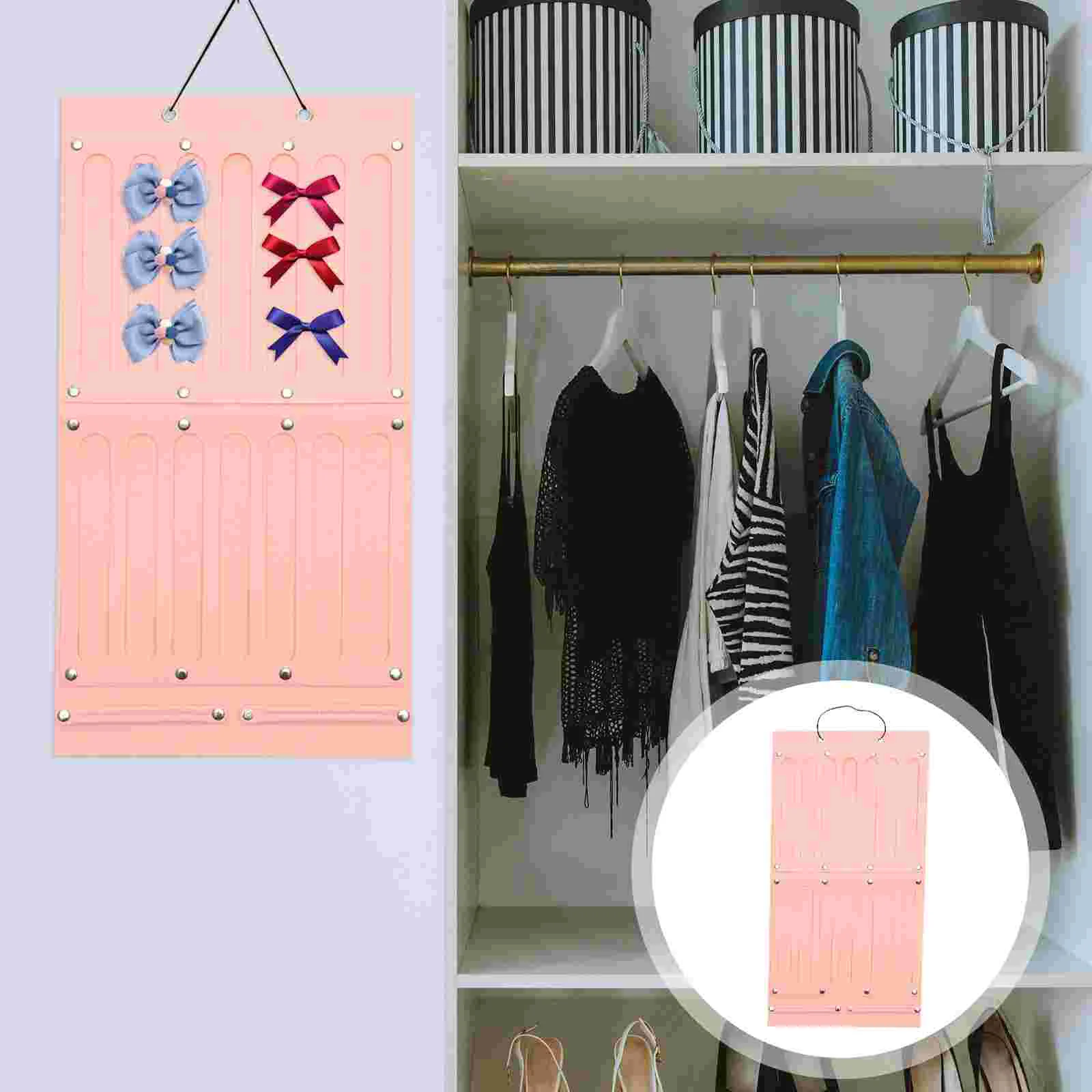 

Hair Holder Organizer Bow Headband Wall Storage Girls Hanging Bows Girlbaby Hanger Decor Accessories Headbands Newborn Clips