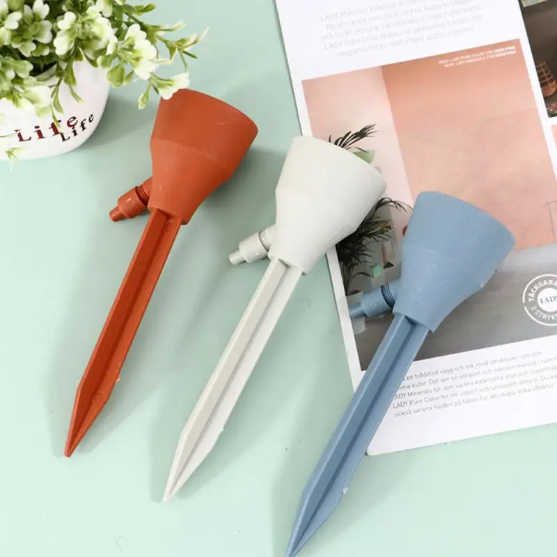 

Self Watering Spike Automatic Drip Irrigation System For Flower Plants Greenhouse Garden Adjustable Auto Water Dripper Device