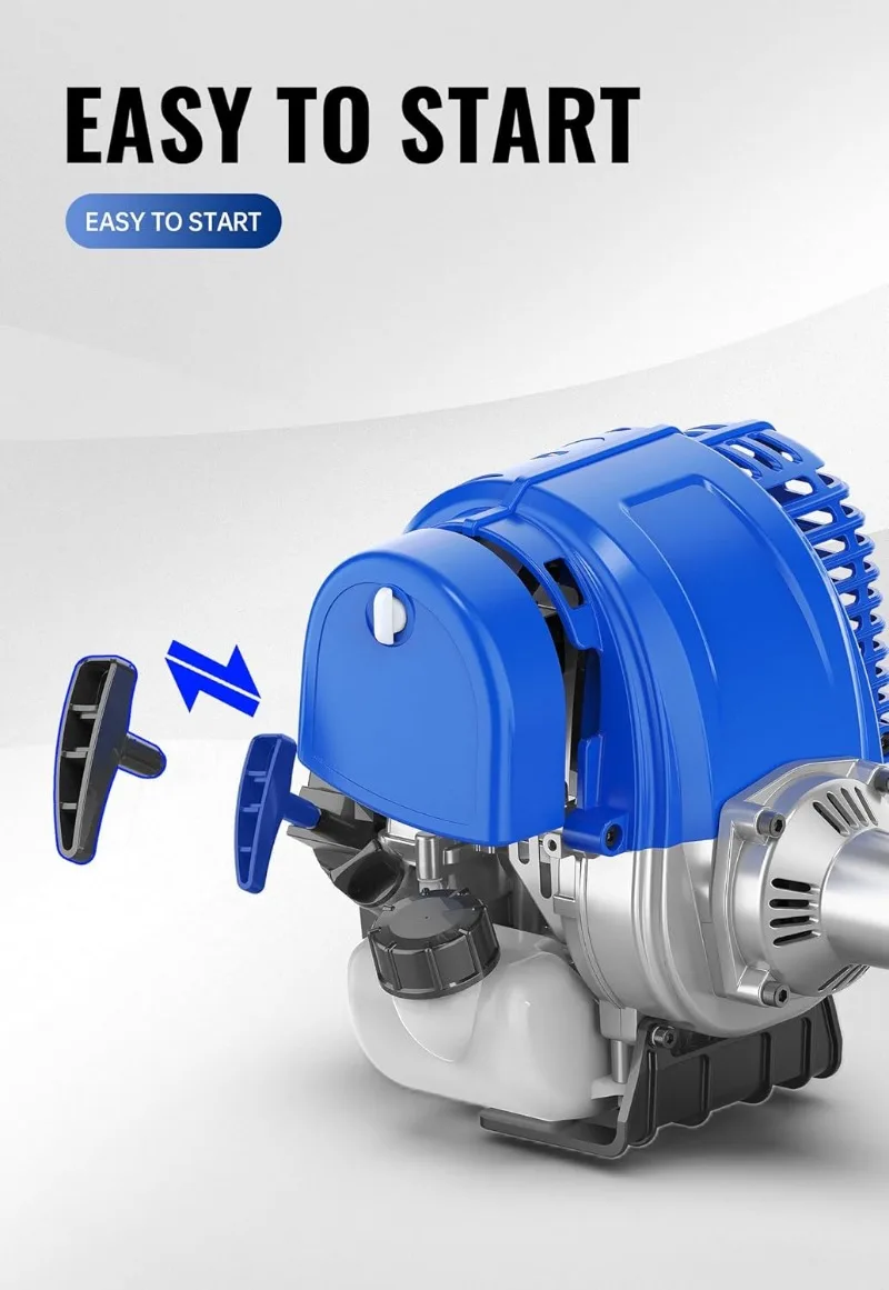 Система ухода за двором 2-в-1 31 куб.см 4-тактный газовый двигатель