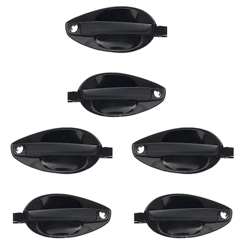 

For 2003-2008 Hyundai Tiburon Outside Door Handle Catch Left Right 6Pcs Set 82660-2C000 82650-2C000