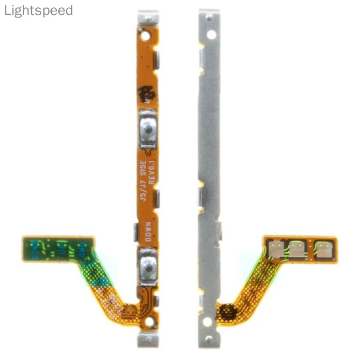 

Плоский кабель, совместимый с Samsung Galaxy J5 (2017) J530F J730F (боковые кнопки регулировки громкости), запасные части Lightspeed