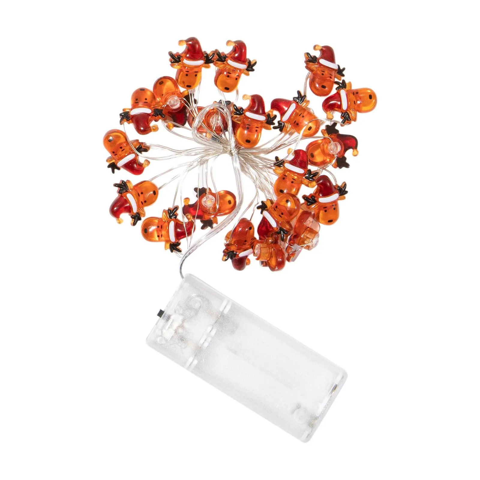 

Гирлянда с оленем светодиодный Светодиодная лампа с питанием от батарейки, Сказочная лампа, Рождественская тематика, украшение, подходит д...