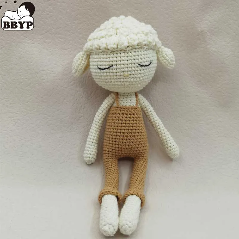 Long Ears Sheep Dolls Plush Toys Sleeping Dolls For Kids Baby Birthday Present