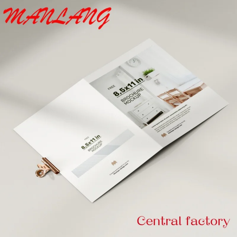 Недорогой цветной дизайн брошюры печать Складная брошюра бумажные флаеры с