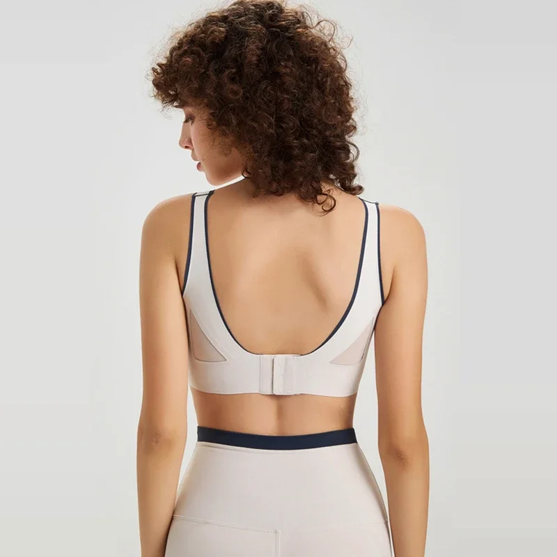 Женские спортивные бюстгальтеры бесследные для йоги противоударное нижнее