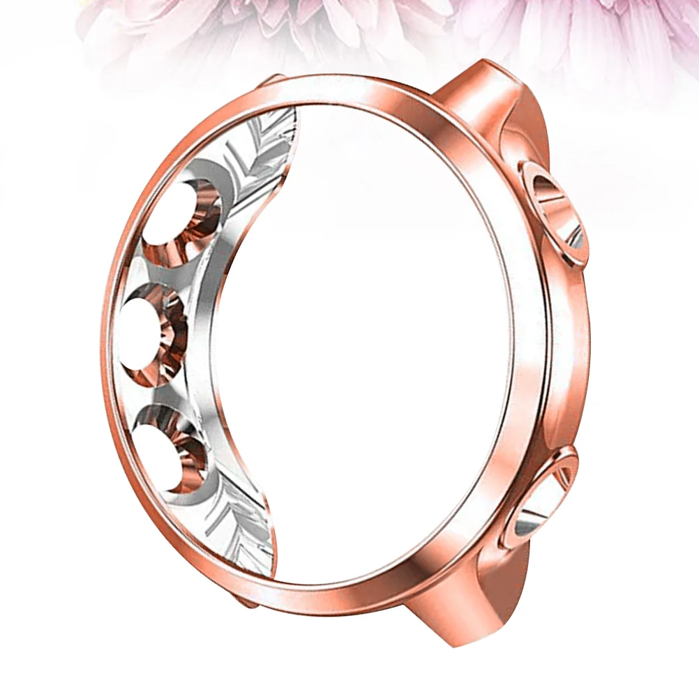 Гальванический корпус часов чехол для защитная рамка совместимая с музыкальными