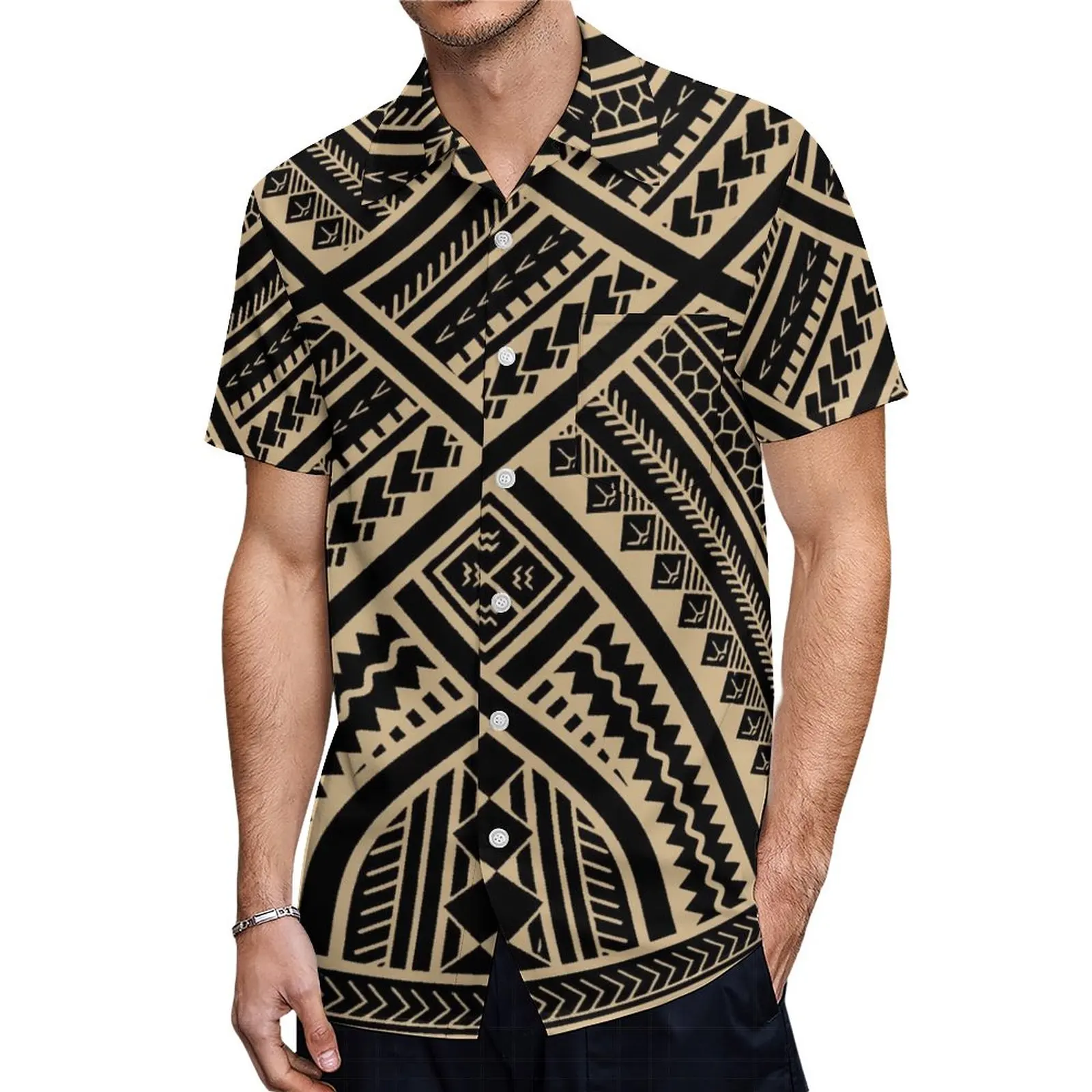 

Women's Suit Men's Shirt Custom Polynesian Pattern