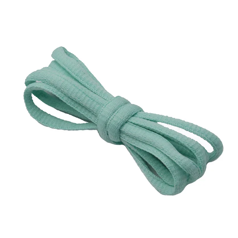 Weiou Polyester Oval Shoelaces 6mm Athletic Sport Sneaker Boots Shoe Laces Strings Solid Colors Basketball Ropelaces Best Match