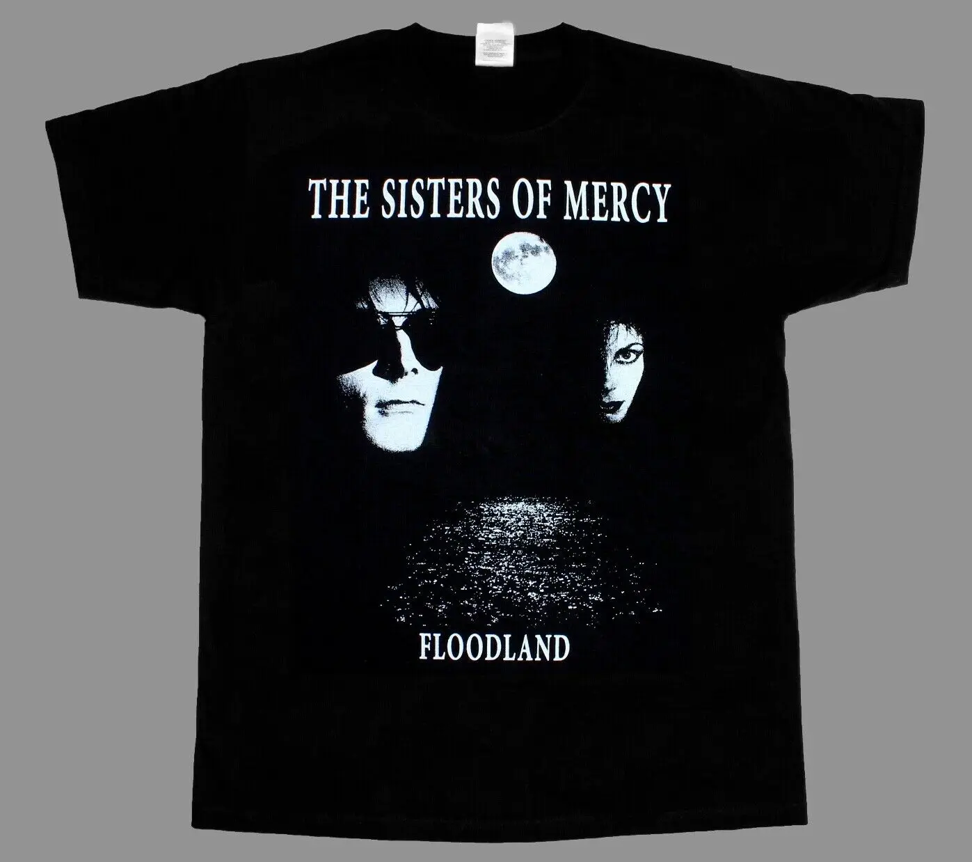 

sisters of mercy floodland gothic rock NEW BLACK T-SHIRT