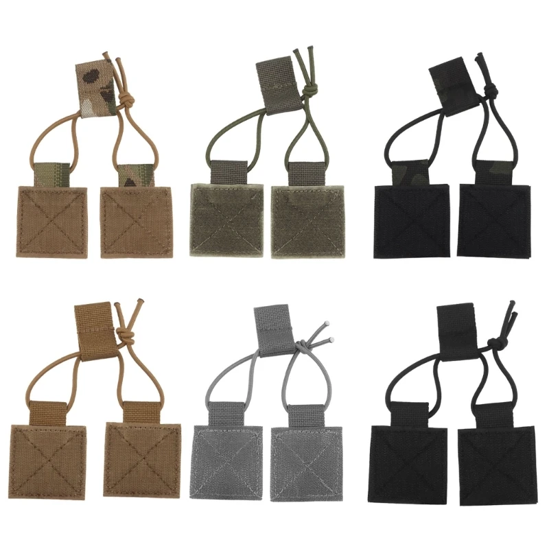 

Multifunctional Elastic Binding Ribbon Buckle Tactic Holder Clip Strap Retainers