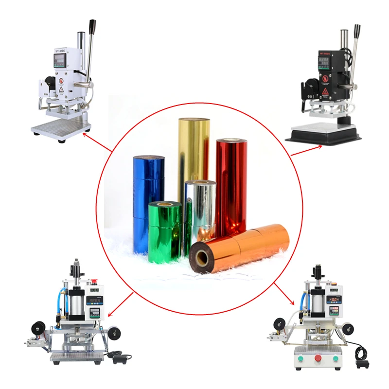 

Позолоченная бумага, длина 120 м, ширина 4 см или 8 см, фотоинструменты, 10 цветов для теплового тиснения
