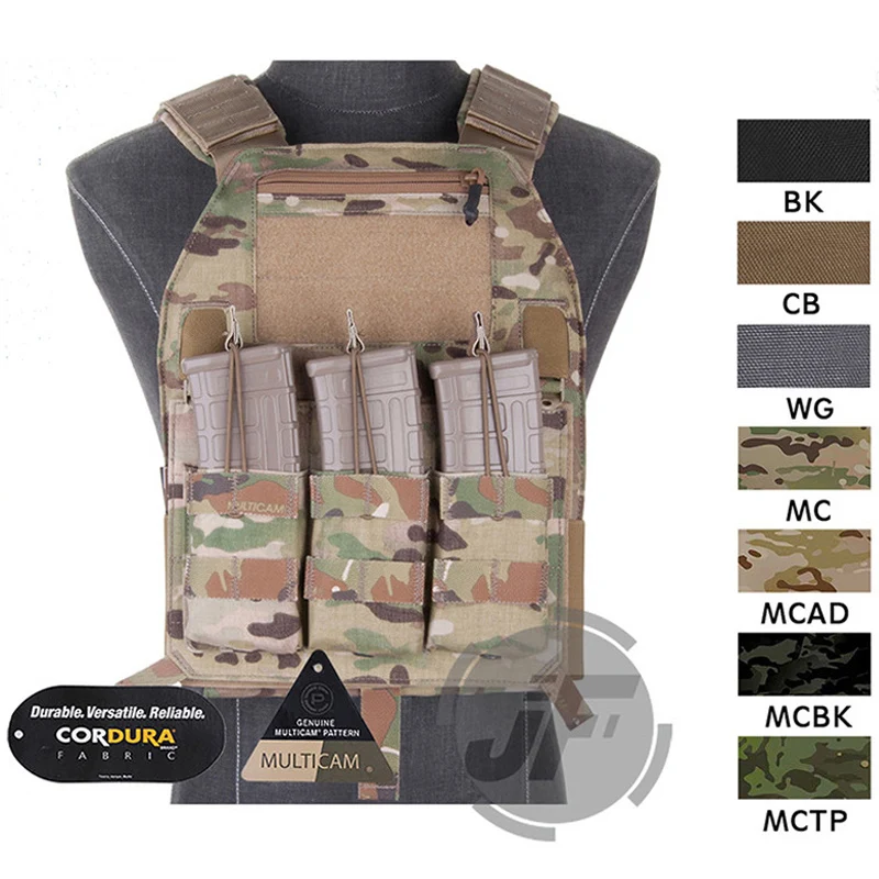 

Emerson LBX-4019 Armatus Slick Plate Carrier EmersonGear Тактический легкий Регулируемый жилет с магнитной сумкой и пластинами