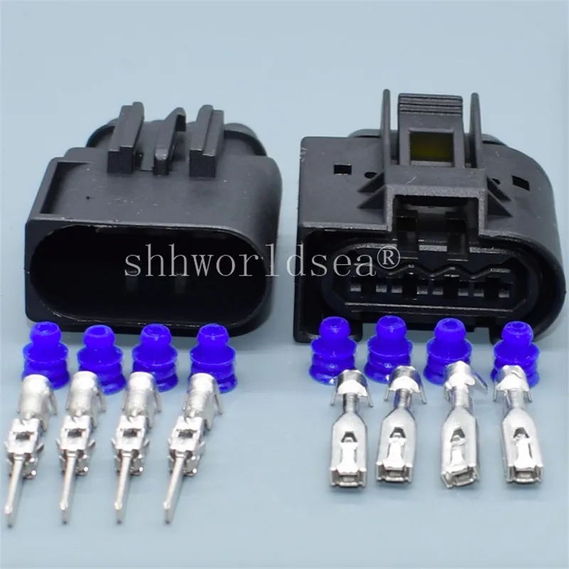 

1 компл., 4 контакта, 9441491 2E0 905 КТ 699296 A699297, гнездовые, мужские, автомобильные катушки зажигания, автомобильный разъем для BMW MIN Smart Benz