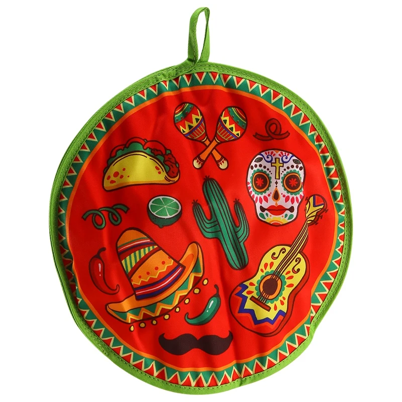 12-дюймовый тканевый мешок для Burrito портативная тортильа семейная микроволновой