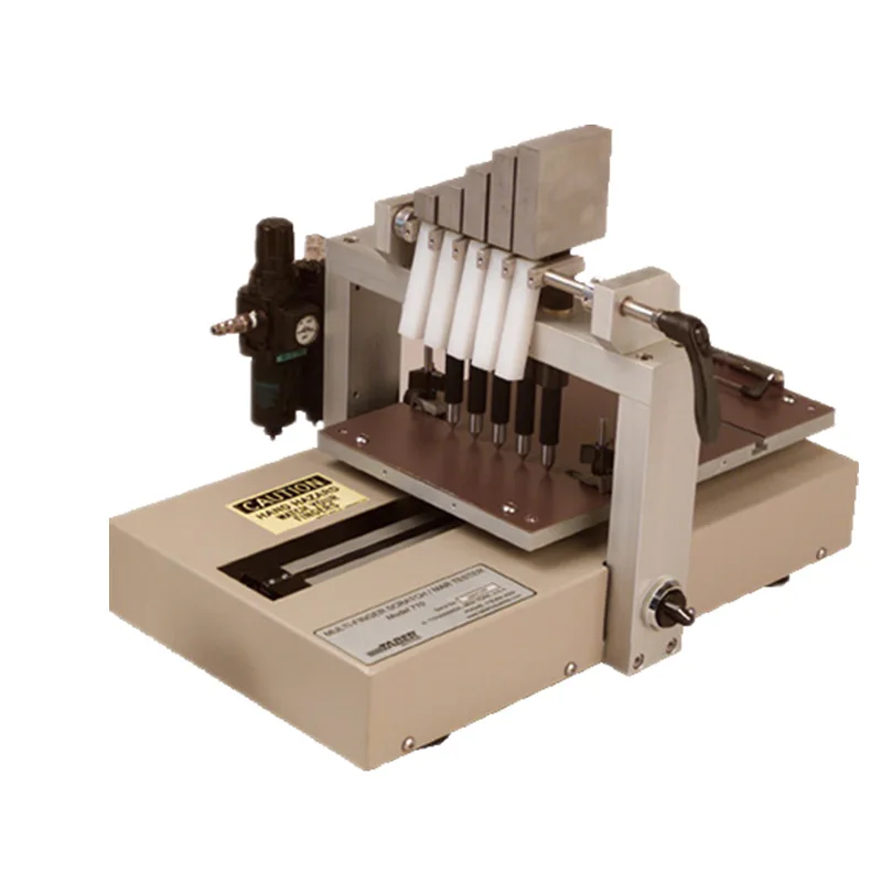 Износостойкая машина Taber 710 тестовая Машина для соскабливания с пятью пальцами