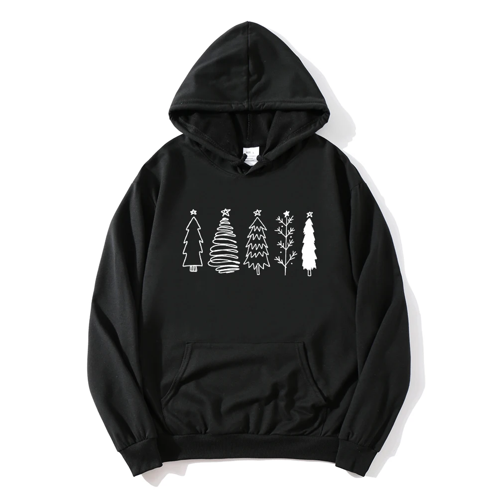 

Christmas Tree Hoodies Streetwear Women Santa Claus Winter Clothes Christmas Day Sweatshirt Christmas Gifts Hoodie Aesthetic L