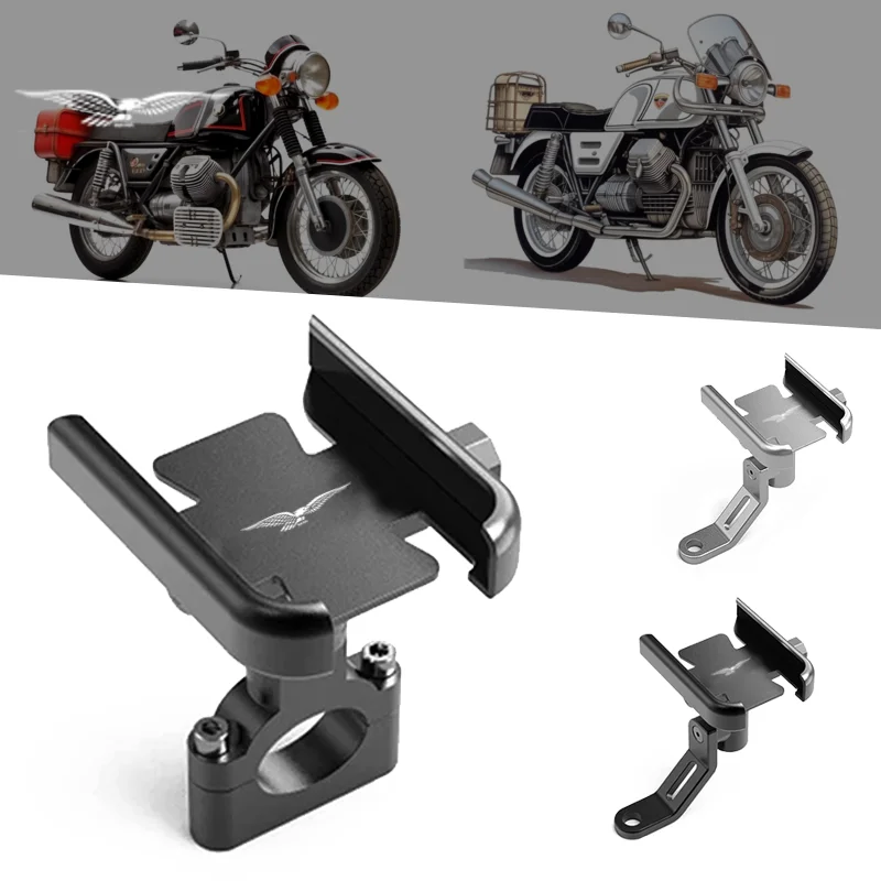 

For Moto Guzzi Breva 850 1100 1200 GRISO BREVA 1100 NORGE 1200 GT8V BREVA 750 V7 Motorcycle Mobile Phone Holder GPS Navigator