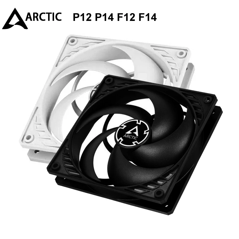 

ARCTIC F12 P12 P14 F14 PWM PST Co 12cm Case Fan 120mm PC Cooling Fan CPU Cooler FDB PWM Temperature Control Mute Black White