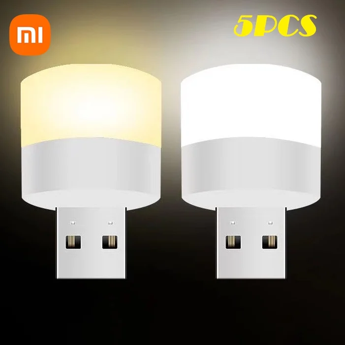 

Светодиодная лампа XIAOMI с USB-разъемом, маленький ночник, суперъяркий светильник для чтения и чтения в спальне, с защитой глаз, для мобильного ...