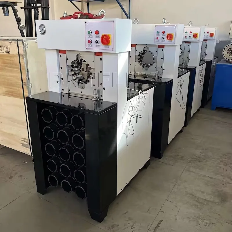 Хит продаж производитель машины для обжима гидравлических шлангов DX68 машина