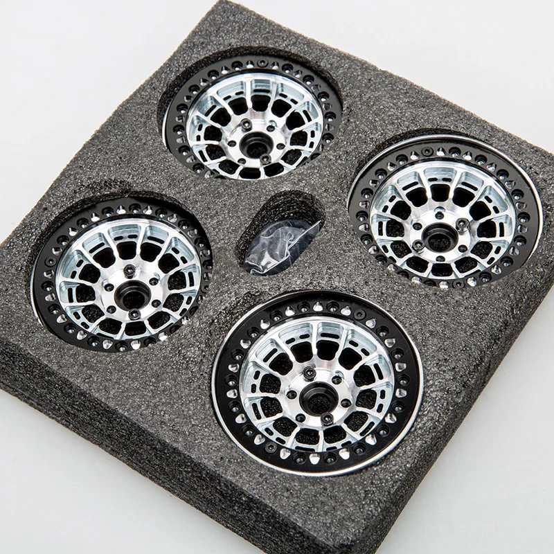 Rhino MOZA 2 2-дюймовый 25 мм узкий обод ZERO OffSet 4 шт. для 1/10 RC Crawler SCX10 Pro TRX4 Shafty Bully MOA