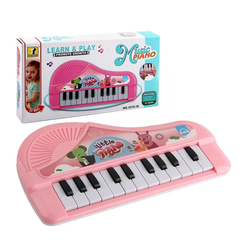 

13 Keys Kids Mini Electronic Piano Keyboard Educational Toys Baby Playing Musical Instrument Toys For Girls Boys 2 to 6 Yea D2D6