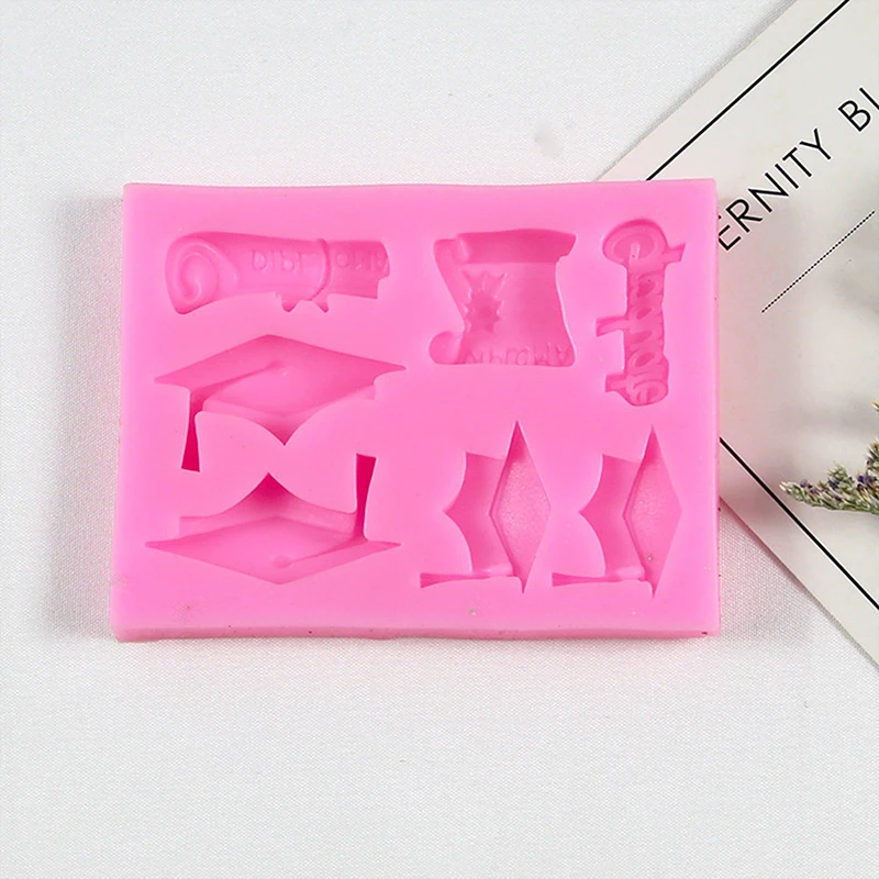 1 шт. форма выпускной шляпы доктора силиконовая сделай сам для украшения торта