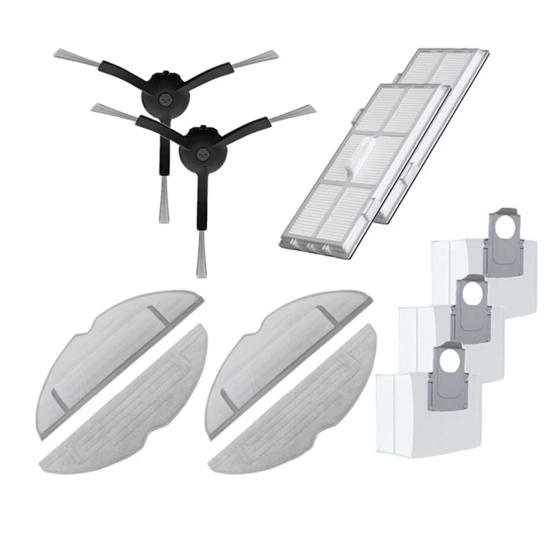 

Аксессуары для Roborock S8 Pro, боковая щетка, фильтр, Швабра, тканевые пылесборники S8/S8 + G20